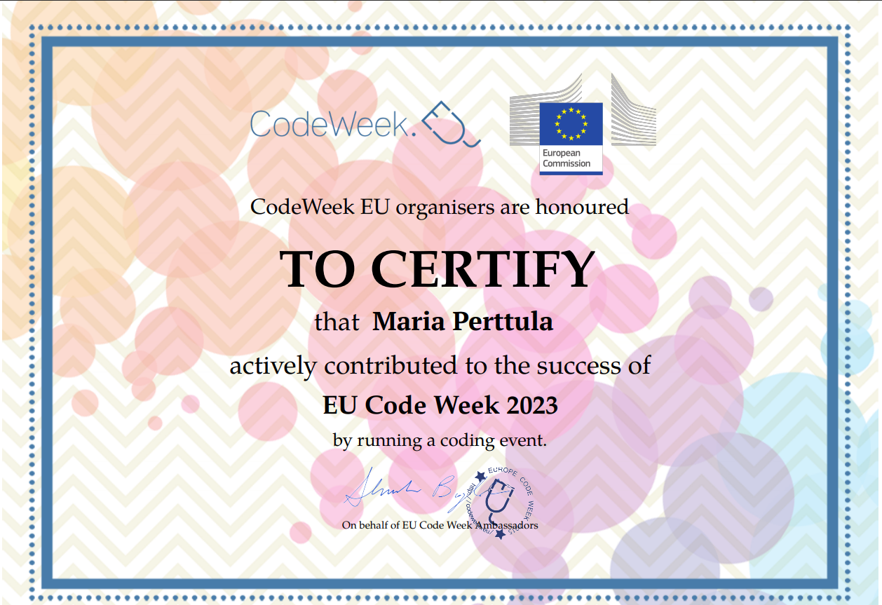 EU Code Week 2023