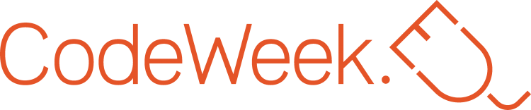 Code Week Logo 2022 orange
