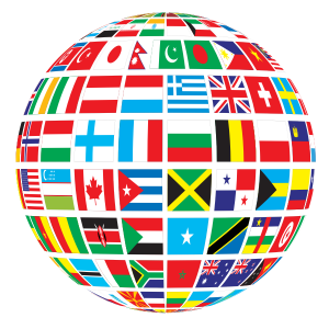 World Flags Globe