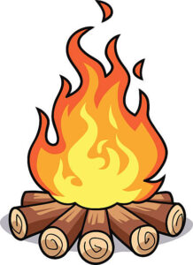 Campfire clip art 2