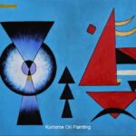 Weiches Hart Soft Hard By Wassily font b Kandinsky b font abstract oil paintings on canvas