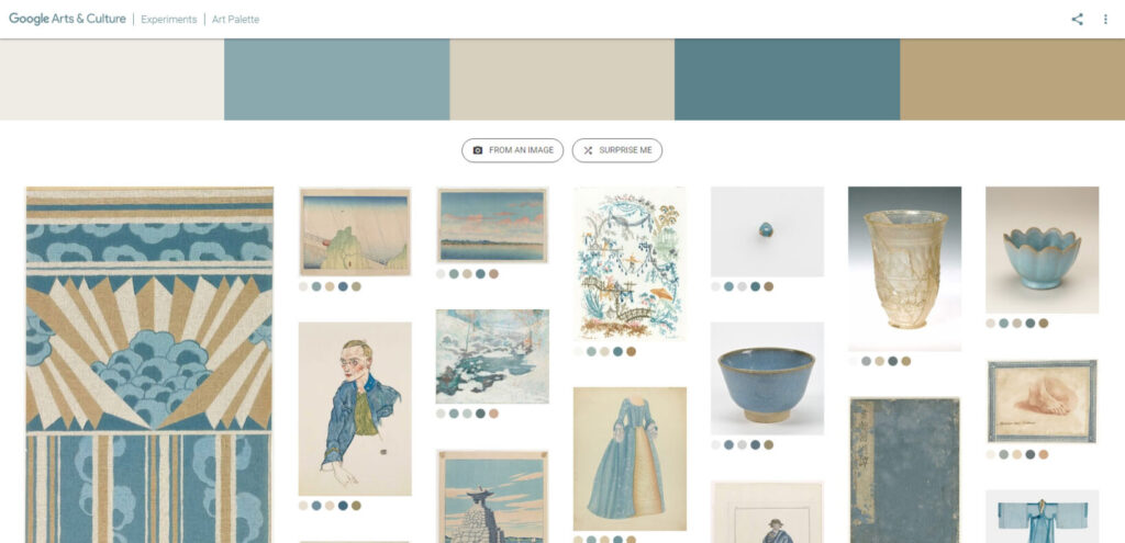 Google Art Palette