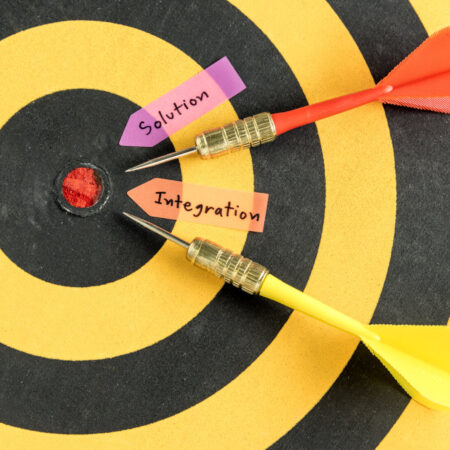 handwriting solution integration dartboard background