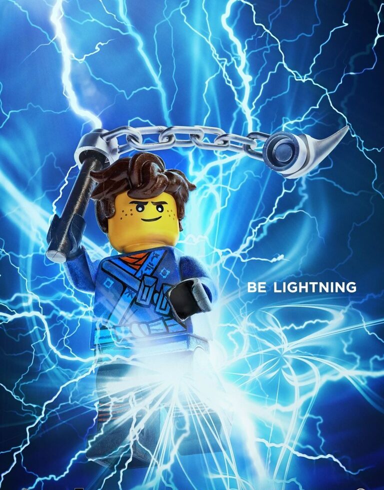 LEGO Ninjago Movie Jay poster