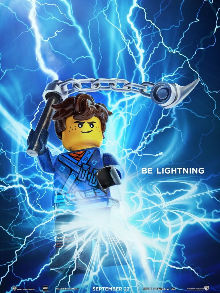 LEGO Ninjago Movie Jay poster