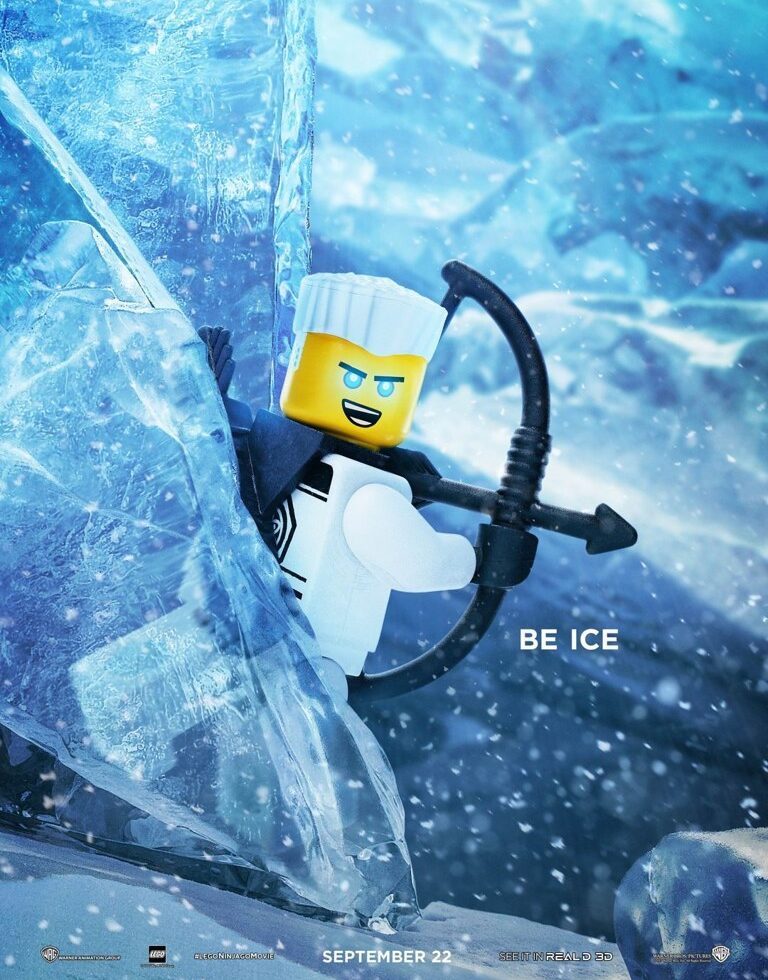 LEGO Ninjago Movie Zane poster
