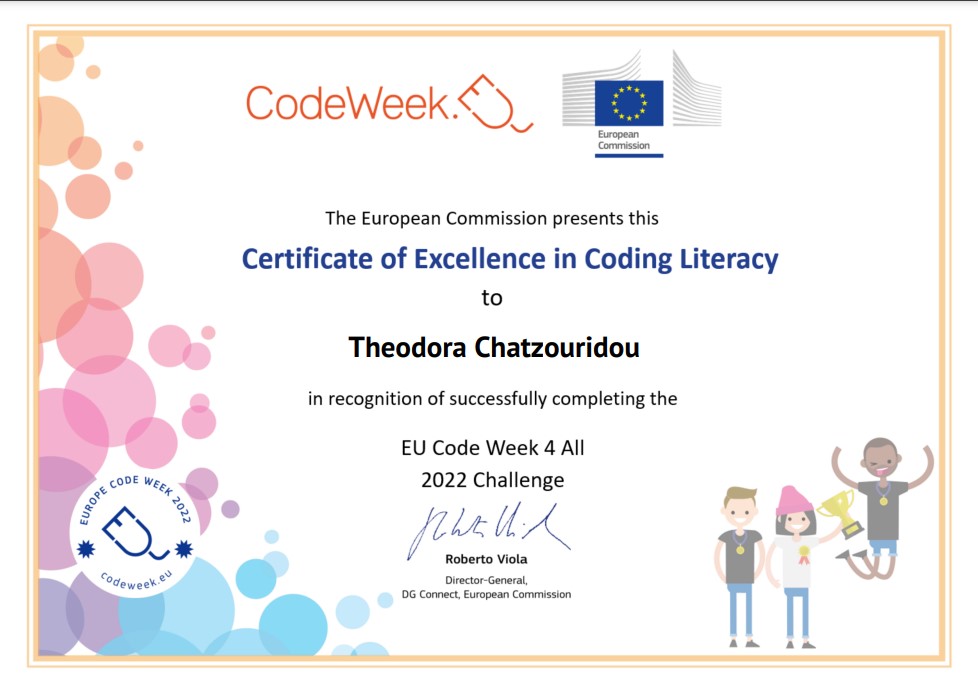 ΑΡΙΣΤΕΙΟ CODE WEEK 2022-2023