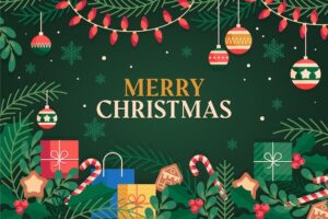 flat design christmas background 23 2148732779